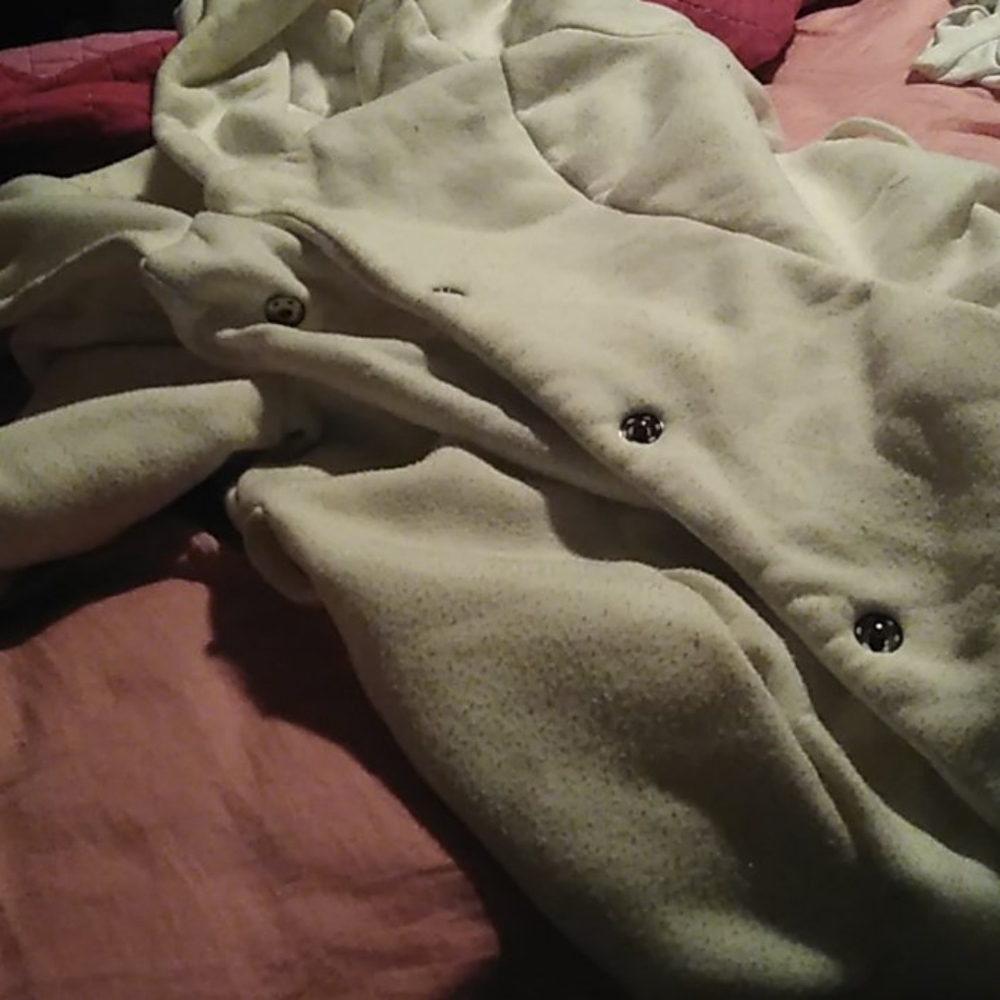 White dress coat